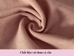 Vải thun cá sấu thường dùng để may áo Polo