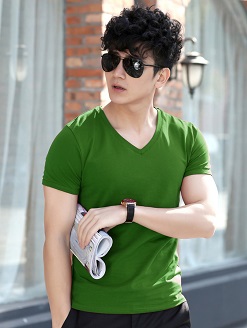 Áo thun cổ tim
