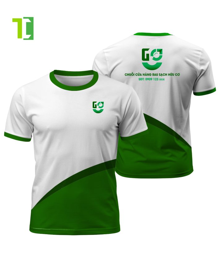 Áo thun đồng phục cổ tròn TC-11
