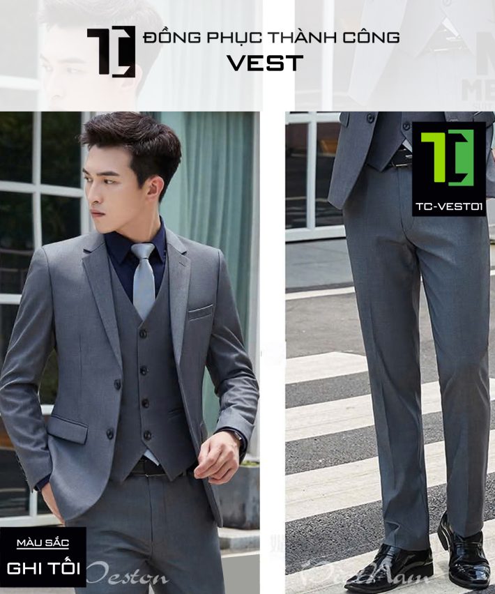 Bộ Vest Đồng Phục TC-VEST01