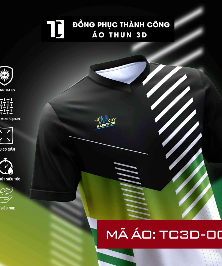 Áo thun đồng phục 3D TC3D-005
