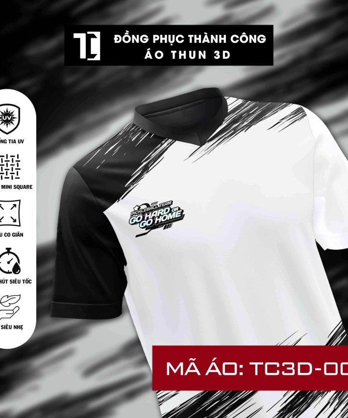 Áo thun đồng phục 3D TC3D-008