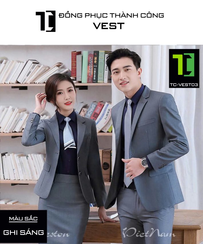 Bộ Vest Đồng Phục TC-VEST03