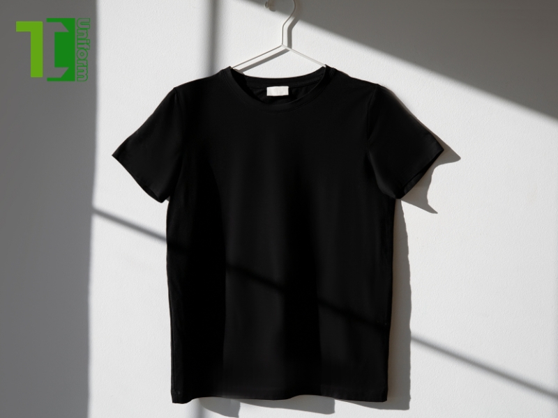 Công Ty May Đồng Phục Thành Công | Bán sỉ áo thun đen trơn giá tốt, form đẹp, dễ phối áo thun đen trơn