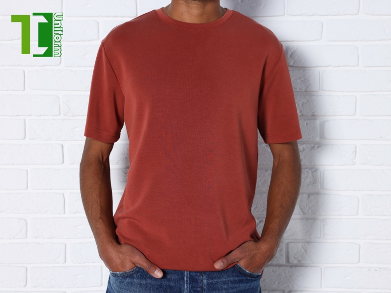 Công Ty May Đồng Phục Thành Công | Áo thun không cổ nam – Đồng phục team building năng động, giá xưởng áo thun không cổ