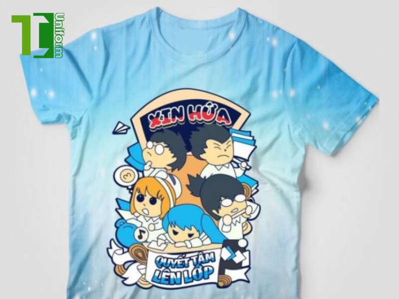 Công Ty May Đồng Phục Thành Công | Nên chọn các kiểu in áo thun nào để đẹp, bền và tiết kiệm chi phí? Các kiểu in áo thun