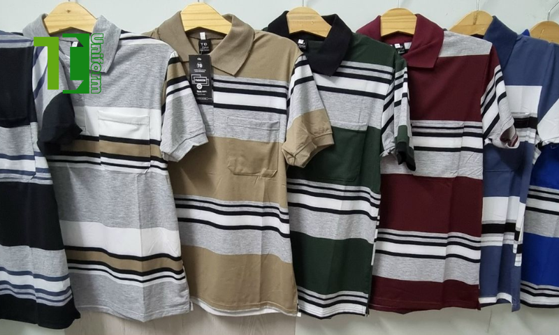 Công Ty May Đồng Phục Thành Công | Đơn vị may đo thiết kế áo thun nam trung niên đồng phục TpHCM uy tín Áo thun nam trung niên