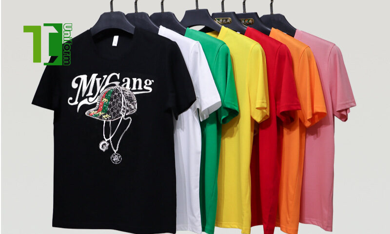 Công Ty May Đồng Phục Thành Công | Có nên may áo thun cổ tròn làm đồng phục công ty không? Cần lưu ý gì? May áo thun cổ tròn