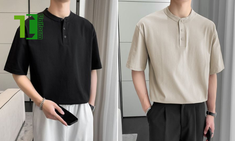 Công Ty May Đồng Phục Thành Công | Có nên may áo thun cổ tròn làm đồng phục công ty không? Cần lưu ý gì? May áo thun cổ tròn